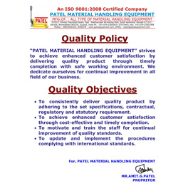 QUALITY POLICY